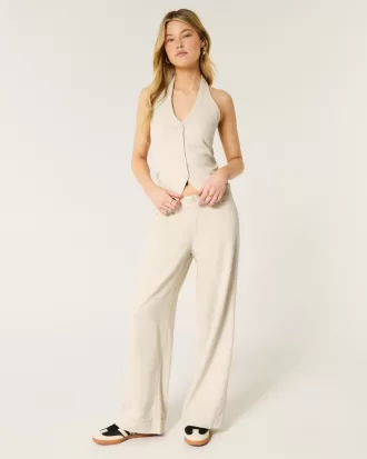 Hollister Livvy Low-Rise Wide-Leg Pants,Hollister Livvy Low-Rise Wide-Leg Pants Hollister Livvy Low-Rise Wide-Leg Pants,Hollister Livvy Low-Rise Wide-Leg Pants