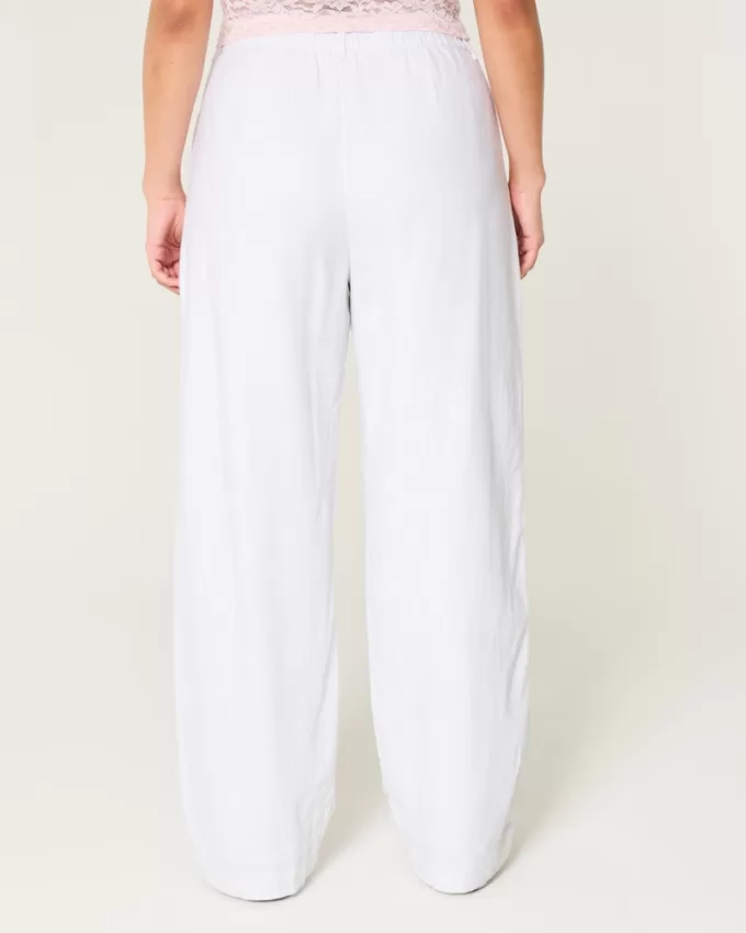 Hollister Livvy Ultra High-Rise Linen-Blend Wide-Leg Pants,Hollister Livvy Ultra High-Rise Linen-Blend Wide-Leg Pants Hollister Livvy Ultra High-Rise Linen-Blend Wide-Leg Pants,Hollister Livvy Ultra High-Rise Linen-Blend Wide-Leg Pants