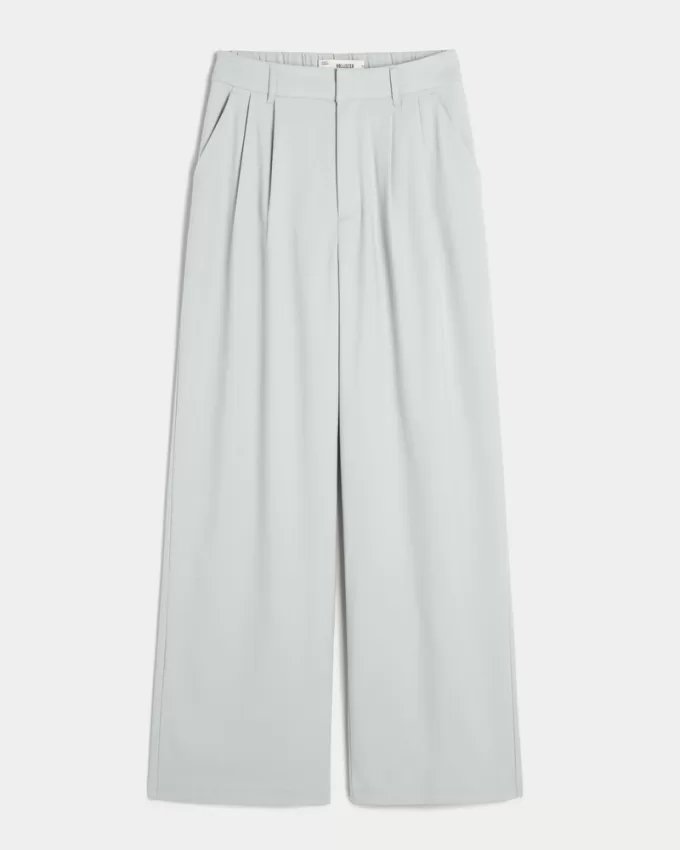 Hollister Livvy Ultra High-Rise Wide-Leg Pants,Hollister Livvy Ultra High-Rise Wide-Leg Pants
