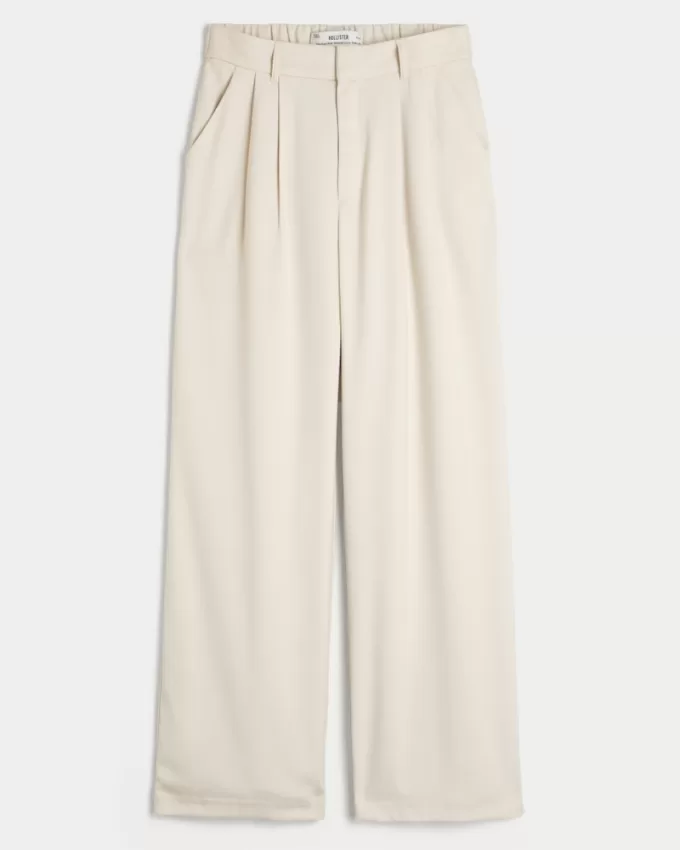 Hollister Livvy Ultra High-Rise Wide-Leg Pants,Hollister Livvy Ultra High-Rise Wide-Leg Pants