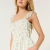 Hollister Saidie Chiffon Flutter Sleeve Mini Dress,Hollister Saidie Chiffon Flutter Sleeve Mini Dress