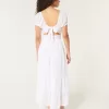 Hollister Saidie Short-Sleeve Tie-Back Midi Dress,Hollister Saidie Short-Sleeve Tie-Back Midi Dress Hollister Saidie Short-Sleeve Tie-Back Midi Dress,Hollister Saidie Short-Sleeve Tie-Back Midi Dress