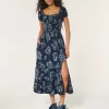 Hollister Saidie Short-Sleeve Tie-Back Midi Dress,Hollister Saidie Short-Sleeve Tie-Back Midi Dress Hollister Saidie Short-Sleeve Tie-Back Midi Dress,Hollister Saidie Short-Sleeve Tie-Back Midi Dress