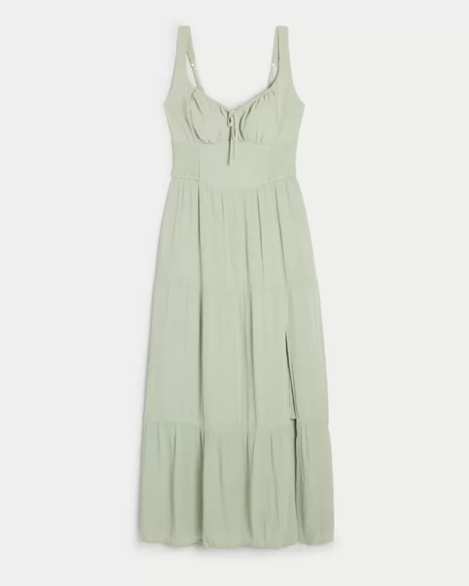 Hollister Sofia Side-Smocked Maxi Dress,Hollister Sofia Side-Smocked Maxi Dress Hollister Sofia Side-Smocked Maxi Dress,Hollister Sofia Side-Smocked Maxi Dress