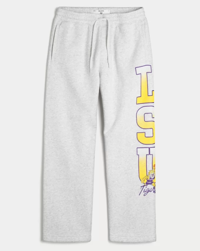 LSU Tigers Graphic Baggy Sweatpants,LSU Tigers Graphic Baggy Sweatpants LSU Tigers Graphic Baggy Sweatpants,LSU Tigers Graphic Baggy Sweatpants