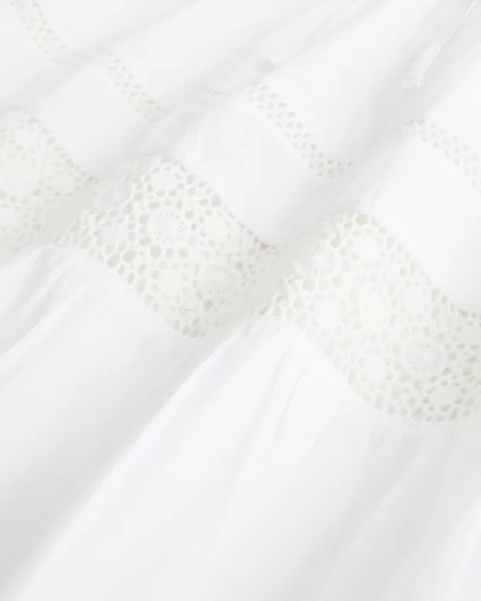 Lace Inset Tiered Maxi Skirt,Lace Inset Tiered Maxi Skirt Lace Inset Tiered Maxi Skirt,Lace Inset Tiered Maxi Skirt