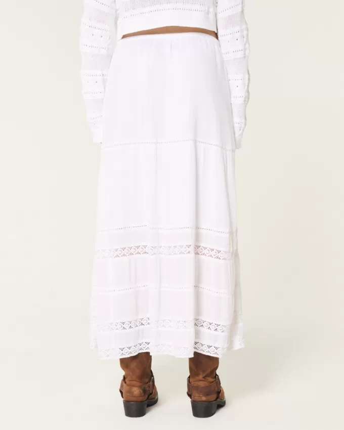 Lace Maxi Skirt,Lace Maxi Skirt