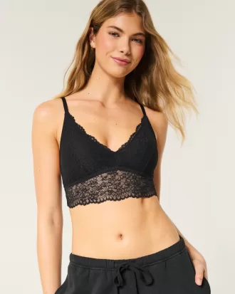 Lace Triangle Bralette,Lace Triangle Bralette