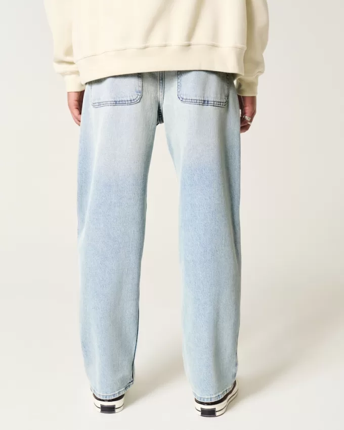 Light Wash Baggy Jeans,Light Wash Baggy Jeans