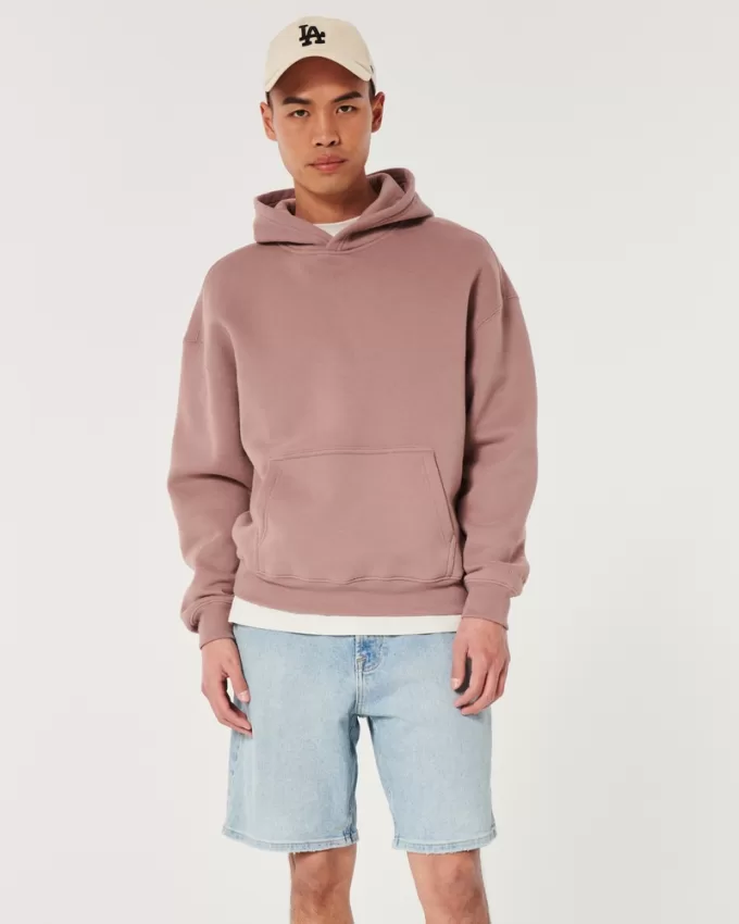 Light Wash Loose Denim Shorts 9″,Light Wash Loose Denim Shorts 9″