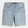 Light Wash Loose Denim Shorts 9″,Light Wash Loose Denim Shorts 9″
