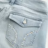 Light Wash Studded Pockets Boot Jeans,Light Wash Studded Pockets Boot Jeans Light Wash Studded Pockets Boot Jeans,Light Wash Studded Pockets Boot Jeans