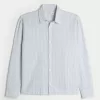 Linen-Blend Button-Through Shirt,Linen-Blend Button-Through Shirt Linen-Blend Button-Through Shirt,Linen-Blend Button-Through Shirt