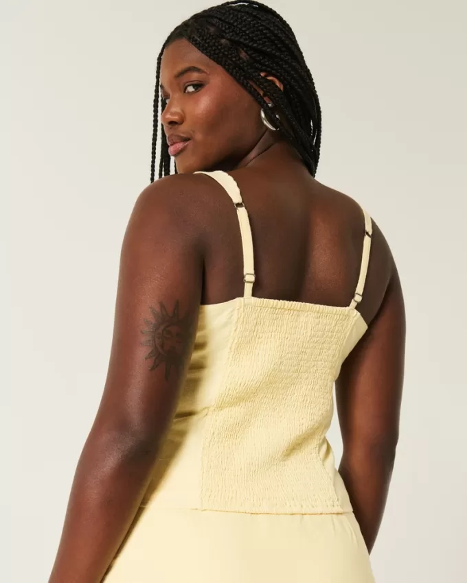 Linen Blend Button-Through Top,Linen Blend Button-Through Top Linen Blend Button-Through Top,Linen Blend Button-Through Top