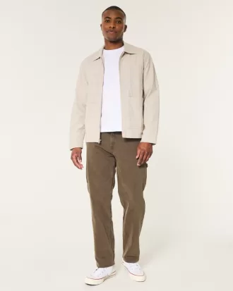 Linen Blend Chore Jacket,Linen Blend Chore Jacket