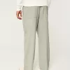 Linen-Blend Flex-Waist Baggy Pants,Linen-Blend Flex-Waist Baggy Pants Linen-Blend Flex-Waist Baggy Pants,Linen-Blend Flex-Waist Baggy Pants