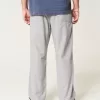 Linen-Blend Flex-Waist Baggy Pants,Linen-Blend Flex-Waist Baggy Pants Linen-Blend Flex-Waist Baggy Pants,Linen-Blend Flex-Waist Baggy Pants