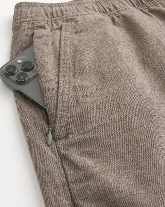 Linen-Blend Jogger Shorts 7″,Linen-Blend Jogger Shorts 7″ Linen-Blend Jogger Shorts 7″,Linen-Blend Jogger Shorts 7″