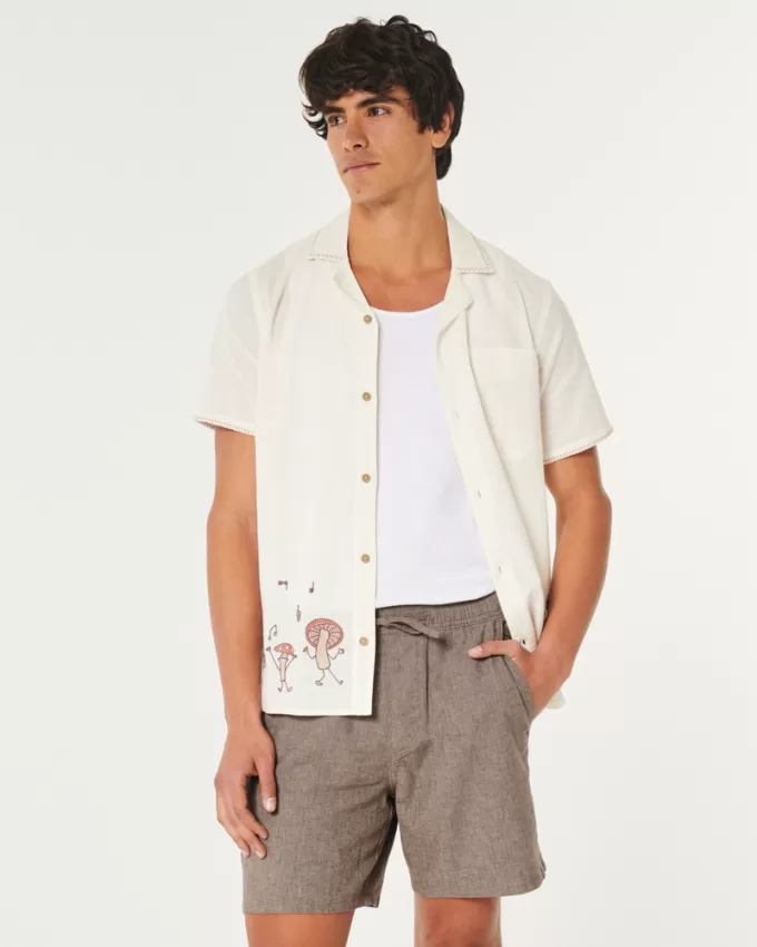 Linen-Blend Jogger Shorts 7″,Linen-Blend Jogger Shorts 7″ Linen-Blend Jogger Shorts 7″,Linen-Blend Jogger Shorts 7″