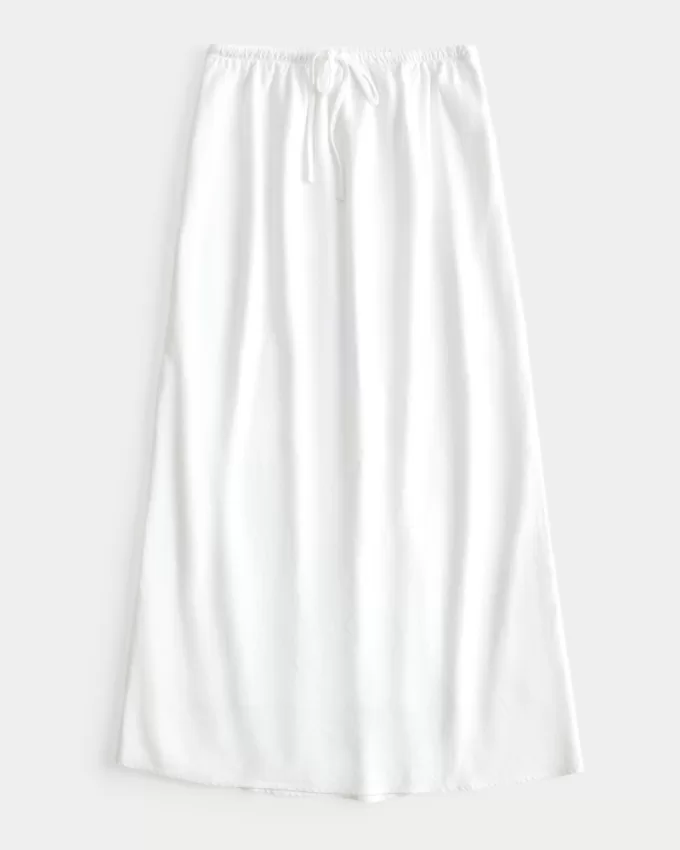 Linen Blend Maxi Skirt,Linen Blend Maxi Skirt Linen Blend Maxi Skirt,Linen Blend Maxi Skirt