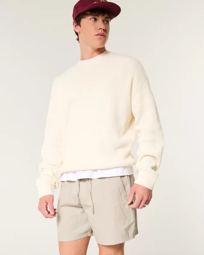 Linen-Blend Pull-On Shorts 7″,Linen-Blend Pull-On Shorts 7″ Linen-Blend Pull-On Shorts 7″,Linen-Blend Pull-On Shorts 7″