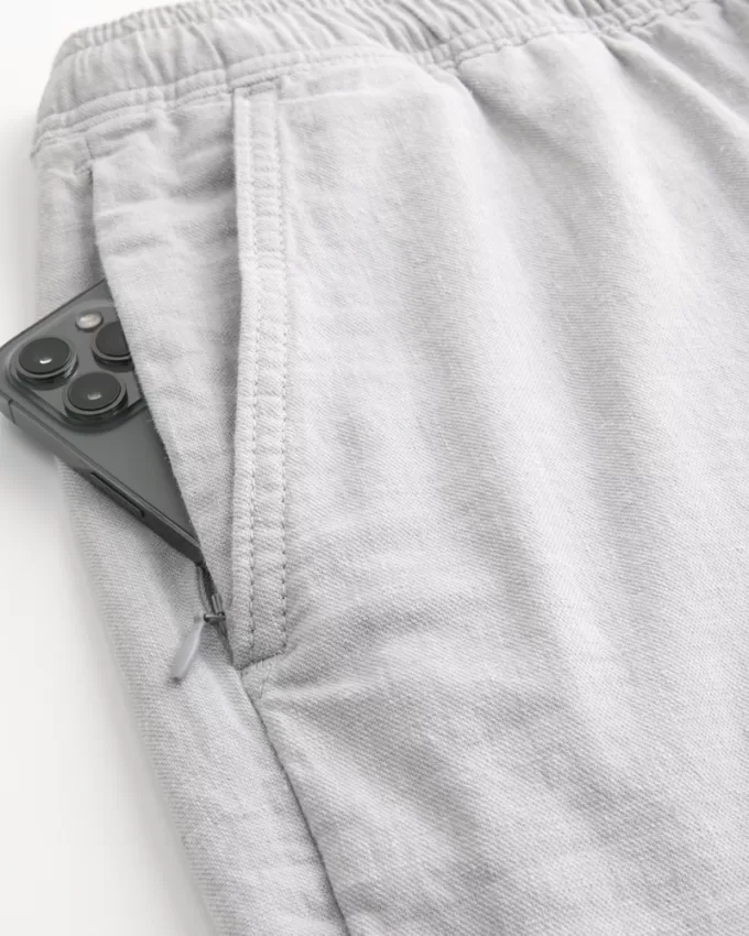 Linen-Blend Pull-On Shorts 7″,Linen-Blend Pull-On Shorts 7″ Linen-Blend Pull-On Shorts 7″,Linen-Blend Pull-On Shorts 7″