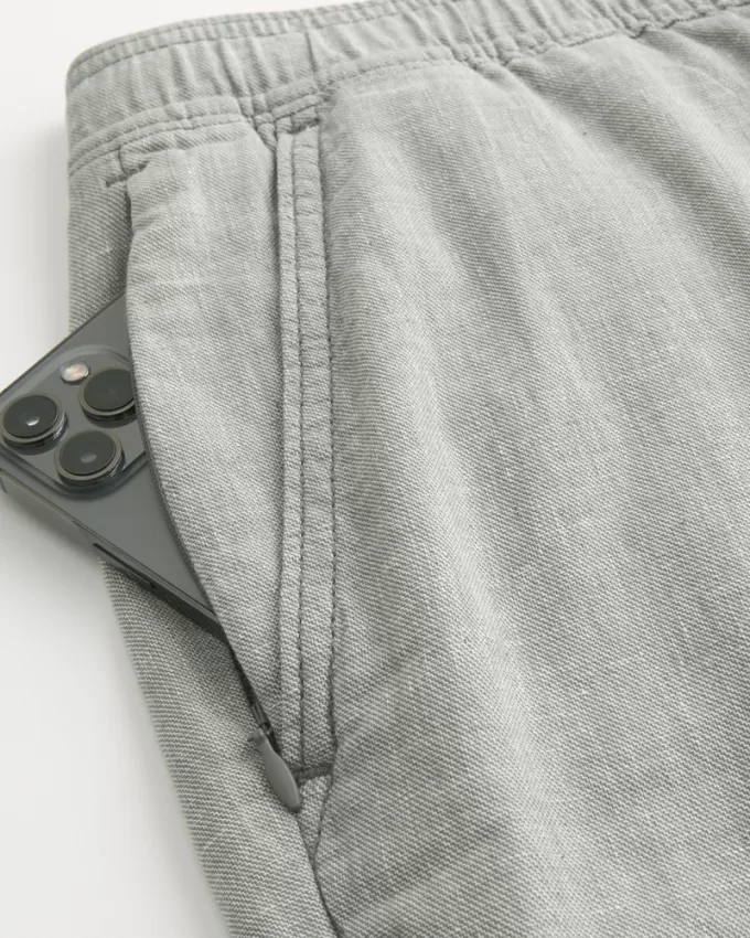 Linen-Blend Pull-On Shorts 7″,Linen-Blend Pull-On Shorts 7″ Linen-Blend Pull-On Shorts 7″,Linen-Blend Pull-On Shorts 7″