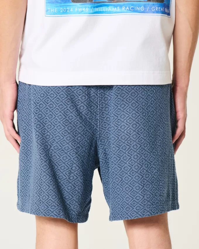 Linen-Blend Pull-On Shorts,Linen-Blend Pull-On Shorts Linen-Blend Pull-On Shorts,Linen-Blend Pull-On Shorts