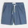 Linen-Blend Pull-On Shorts,Linen-Blend Pull-On Shorts Linen-Blend Pull-On Shorts,Linen-Blend Pull-On Shorts