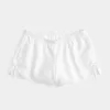 Linen-Blend Side Bow Soft Shorts,Linen-Blend Side Bow Soft Shorts Linen-Blend Side Bow Soft Shorts,Linen-Blend Side Bow Soft Shorts