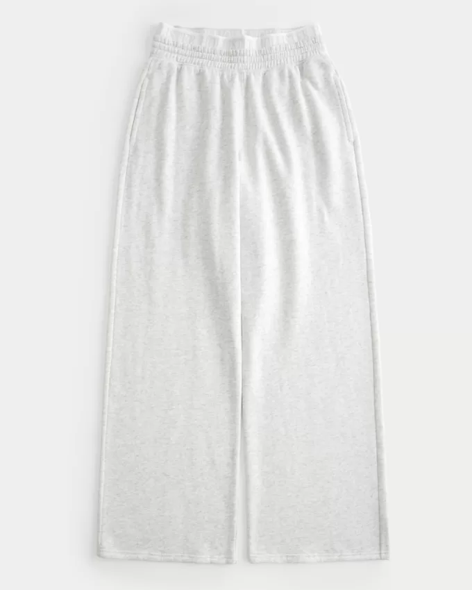 Logo Waist Fleece Wide-Leg Pants,Logo Waist Fleece Wide-Leg Pants Logo Waist Fleece Wide-Leg Pants,Logo Waist Fleece Wide-Leg Pants