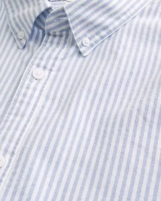 Long-Sleeve Baggy Oxford Shirt,Long-Sleeve Baggy Oxford Shirt