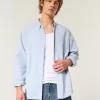 Long-Sleeve Baggy Oxford Shirt,Long-Sleeve Baggy Oxford Shirt Long-Sleeve Baggy Oxford Shirt,Long-Sleeve Baggy Oxford Shirt