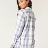 Long-Sleeve Flannel Pajama Top,Long-Sleeve Flannel Pajama Top