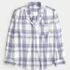 Long-Sleeve Flannel Pajama Top,Long-Sleeve Flannel Pajama Top