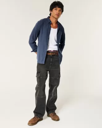 Long-Sleeve Oxford Shirt,Long-Sleeve Oxford Shirt