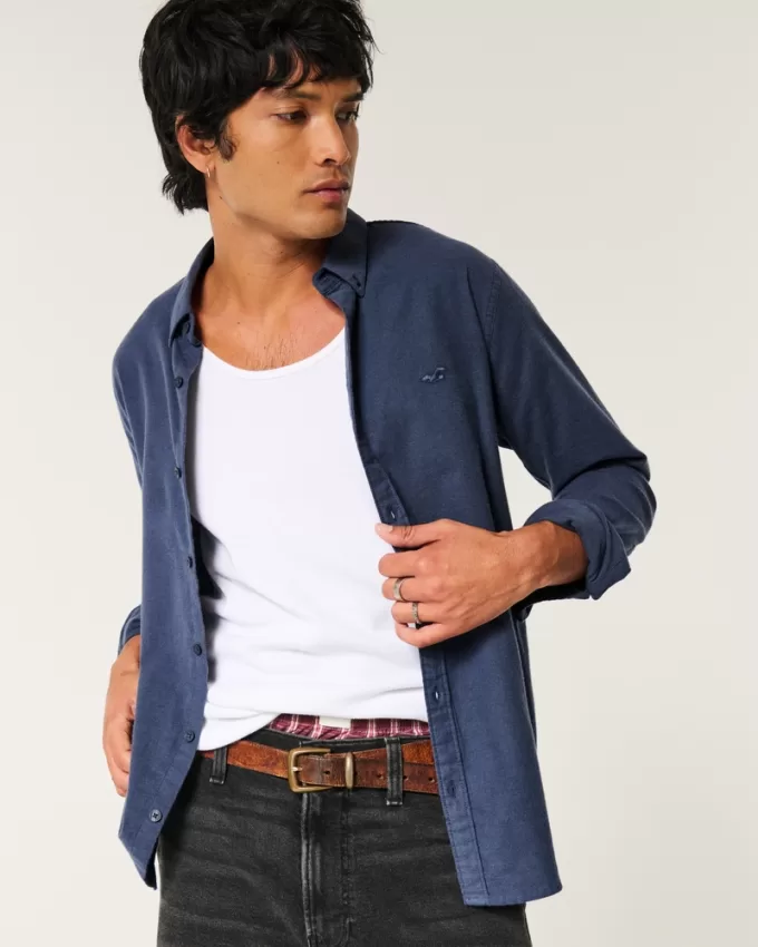 Long-Sleeve Oxford Shirt,Long-Sleeve Oxford Shirt Long-Sleeve Oxford Shirt,Long-Sleeve Oxford Shirt