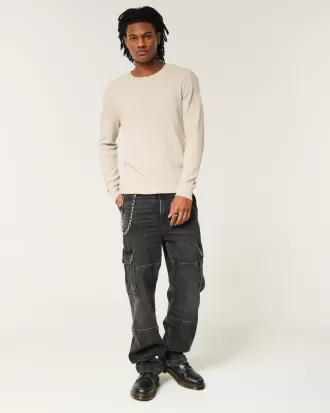 Long-Sleeve Thermal Crew T-Shirt,Long-Sleeve Thermal Crew T-Shirt