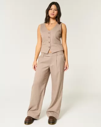 Longer-Length Button-Through Vest,Longer-Length Button-Through Vest Longer-Length Button-Through Vest,Longer-Length Button-Through Vest