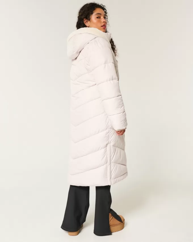 Longline Puffer Parka,Longline Puffer Parka