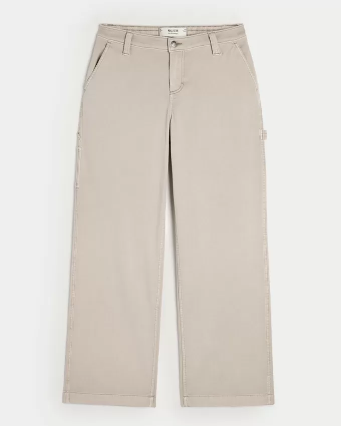 Low-Rise Baggy Carpenter Pants,Low-Rise Baggy Carpenter Pants