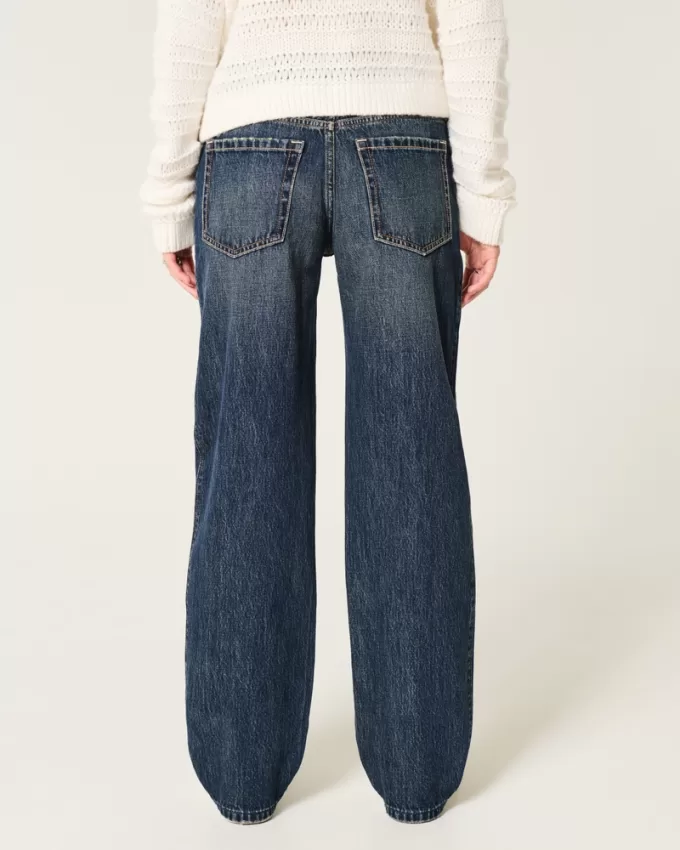 Low-Rise Dark Wash Loose Jeans,Low-Rise Dark Wash Loose Jeans Low-Rise Dark Wash Loose Jeans,Low-Rise Dark Wash Loose Jeans