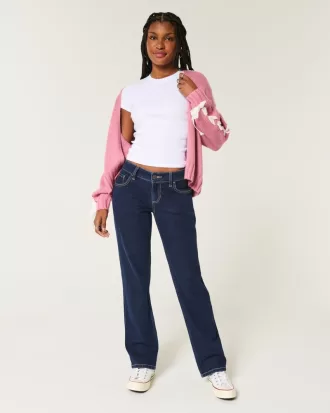 Low-Rise Dark Wash Straight Jeans,Low-Rise Dark Wash Straight Jeans Low-Rise Dark Wash Straight Jeans,Low-Rise Dark Wash Straight Jeans