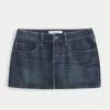 Low-Rise Denim Mini Skort,Low-Rise Denim Mini Skort