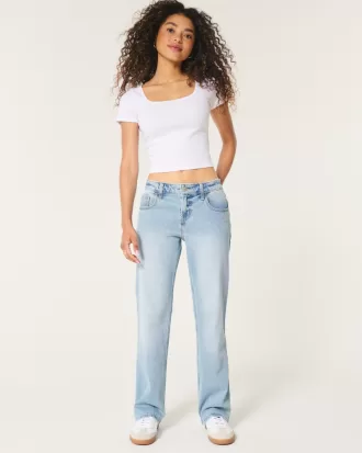 Low-Rise Light Wash Relaxed Straight Jeans,Low-Rise Light Wash Relaxed Straight Jeans Low-Rise Light Wash Relaxed Straight Jeans,Low-Rise Light Wash Relaxed Straight Jeans