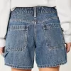 Low-Rise Medium Dark Wash Baggy Denim Carpenter Shorts 5″,Low-Rise Medium Dark Wash Baggy Denim Carpenter Shorts 5″ Low-Rise Medium Dark Wash Baggy Denim Carpenter Shorts 5″,Low-Rise Medium Dark Wash Baggy Denim Carpenter Shorts 5″