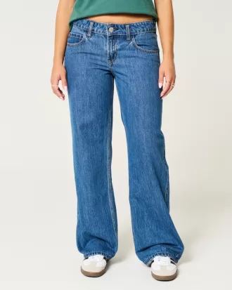 Low-Rise Medium Wash Baggy Jeans,Low-Rise Medium Wash Baggy Jeans Low-Rise Medium Wash Baggy Jeans,Low-Rise Medium Wash Baggy Jeans