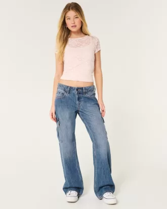 Low-Rise Medium Wash Cargo Baggy Jeans,Low-Rise Medium Wash Cargo Baggy Jeans Low-Rise Medium Wash Cargo Baggy Jeans,Low-Rise Medium Wash Cargo Baggy Jeans