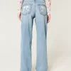 Low-Rise Medium Wash Eyelet Bow Loose Jeans,Low-Rise Medium Wash Eyelet Bow Loose Jeans Low-Rise Medium Wash Eyelet Bow Loose Jeans,Low-Rise Medium Wash Eyelet Bow Loose Jeans