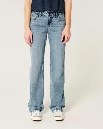 Low-Rise Medium Wash Loose Jeans,Low-Rise Medium Wash Loose Jeans Low-Rise Medium Wash Loose Jeans,Low-Rise Medium Wash Loose Jeans